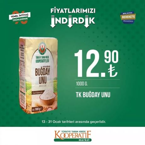 Foto - Tarım Kredi Marketleri'nde yeni indirim! 31 Ocak’a kadar sürecek: Siyah çay, beyaz peynir, tuvalet kağıdı...