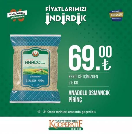 Foto - Tarım Kredi Marketleri'nde yeni indirim! 31 Ocak’a kadar sürecek: Siyah çay, beyaz peynir, tuvalet kağıdı...