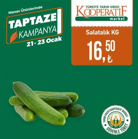 Foto - Tarım Kredi Marketleri'nde yeni indirim! 31 Ocak’a kadar sürecek: Siyah çay, beyaz peynir, tuvalet kağıdı...