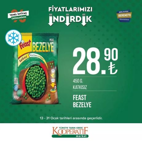 Foto - Tarım Kredi Marketleri'nde yeni indirim! 31 Ocak’a kadar sürecek: Siyah çay, beyaz peynir, tuvalet kağıdı...
