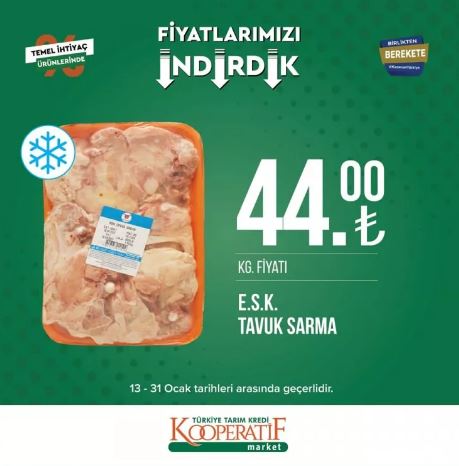 Foto - Tarım Kredi Marketleri'nde yeni indirim! 31 Ocak’a kadar sürecek: Siyah çay, beyaz peynir, tuvalet kağıdı...