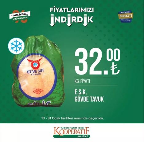 Foto - Tarım Kredi Marketleri'nde yeni indirim! 31 Ocak’a kadar sürecek: Siyah çay, beyaz peynir, tuvalet kağıdı...