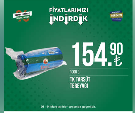 Foto - Tarım Kredi Marketleri'nde yeni indirim açıklandı! Ayçiçek yağı, çay ve peynirin fiyatı olay oldu