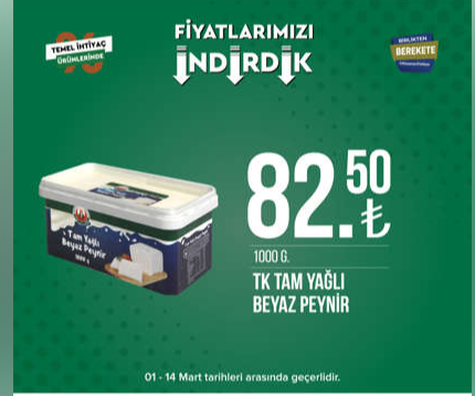 Foto - Tarım Kredi Marketleri'nde yeni indirim açıklandı! Ayçiçek yağı, çay ve peynirin fiyatı olay oldu