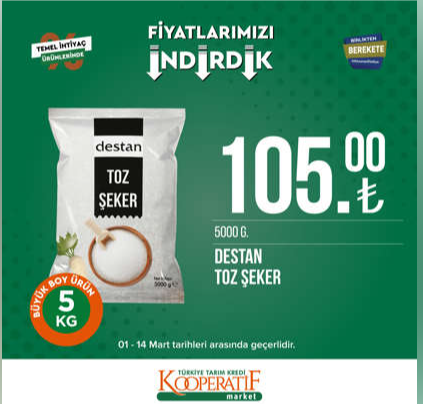 Foto - Tarım Kredi Marketleri'nde yeni indirim açıklandı! Ayçiçek yağı, çay ve peynirin fiyatı olay oldu