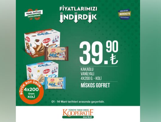 Foto - Tarım Kredi Marketleri'nde yeni indirim açıklandı! Ayçiçek yağı, çay ve peynirin fiyatı olay oldu