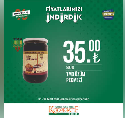 Foto - Tarım Kredi Marketleri'nde yeni indirim açıklandı! Ayçiçek yağı, çay ve peynirin fiyatı olay oldu