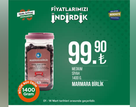 Foto - Tarım Kredi Marketleri'nde yeni indirim açıklandı! Ayçiçek yağı, çay ve peynirin fiyatı olay oldu