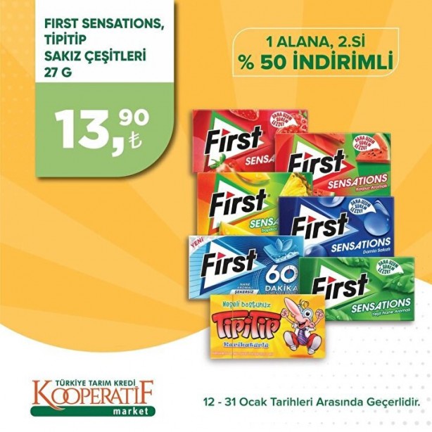 Foto - Tarım Kredi Marketleri'nde son indirim duyuruldu! Ay sonunda bitecek: Yağ, tuvalet kağıdı, un...