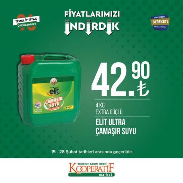 Foto - Tarım Kredi Marketleri'nde yeni indirim duyuruldu! O tarih son: Yağ çeşitleri ve çayın fiyatı düştü