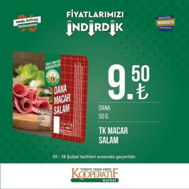 Foto - Tarım Kredi Marketleri'nden yeni kampanya! Yağ ve sütün fiyatı düştü... İşte indirim listesi