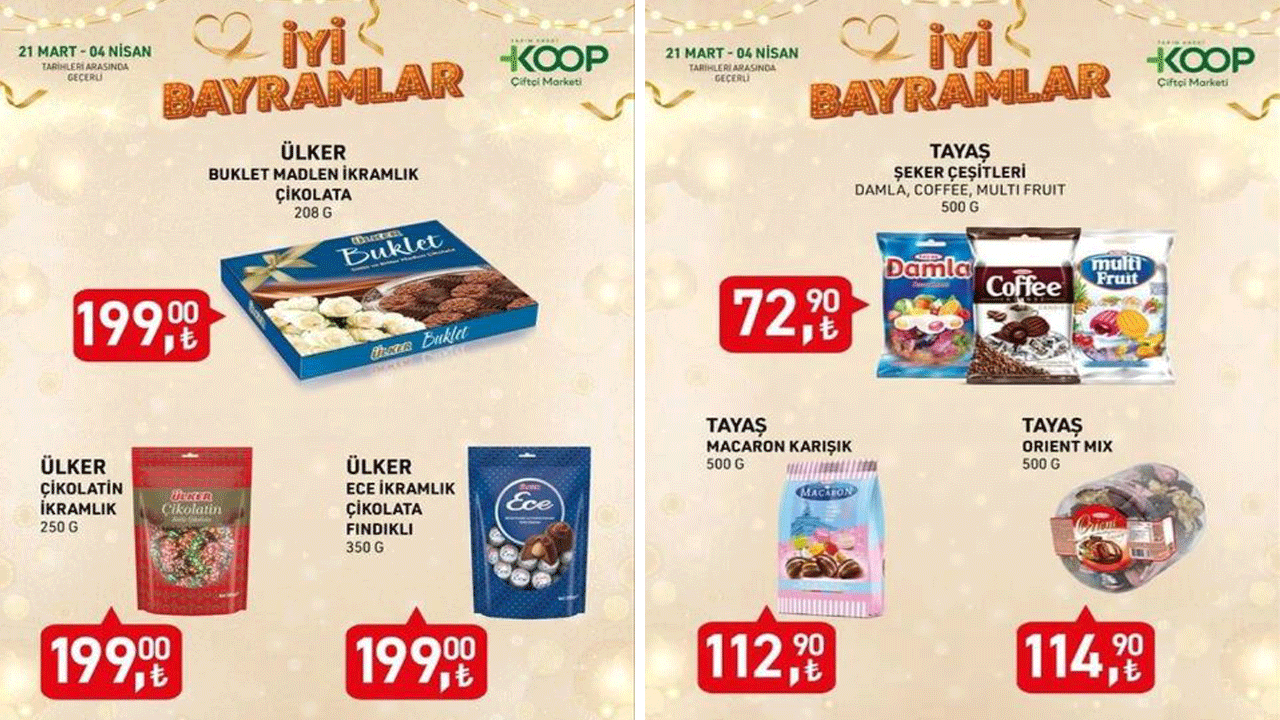 Foto - Tarım Kredi Market’te dev bayram indirimi başladı: En ucuz, en kaliteli çikolata ve kolonyalar satışta!