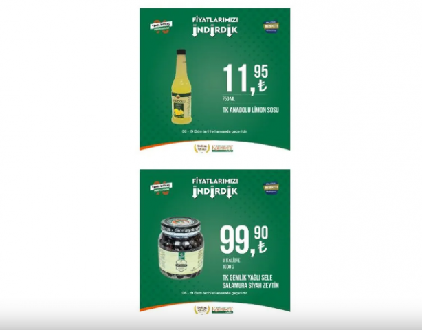 Foto - Tarım Kredi'de görülmemiş fiyatlar! Ayçiçek yağı 39 liradan satılmaya başlandı