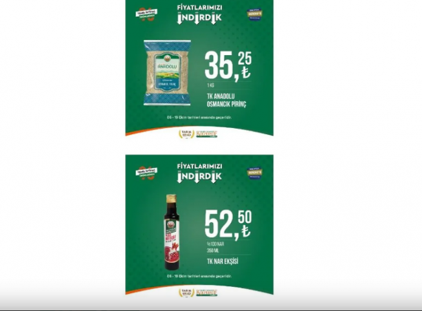 Foto - Tarım Kredi'de görülmemiş fiyatlar! Ayçiçek yağı 39 liradan satılmaya başlandı