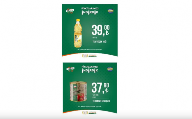 Foto - Tarım Kredi'de görülmemiş fiyatlar! Ayçiçek yağı 39 liradan satılmaya başlandı