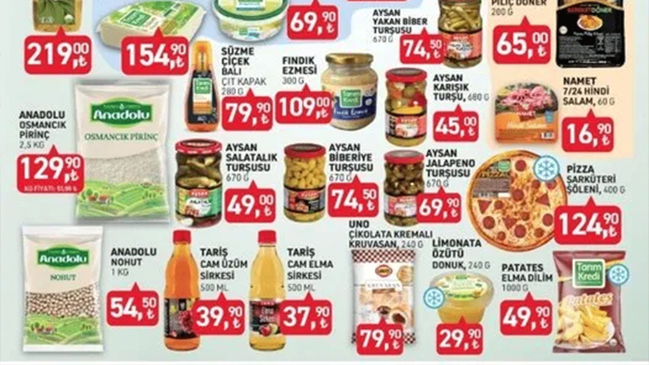 Foto - Tarım Kredi’de indirim rüzgarı! Çaydan peynire temel ürünlerde büyük fırsat