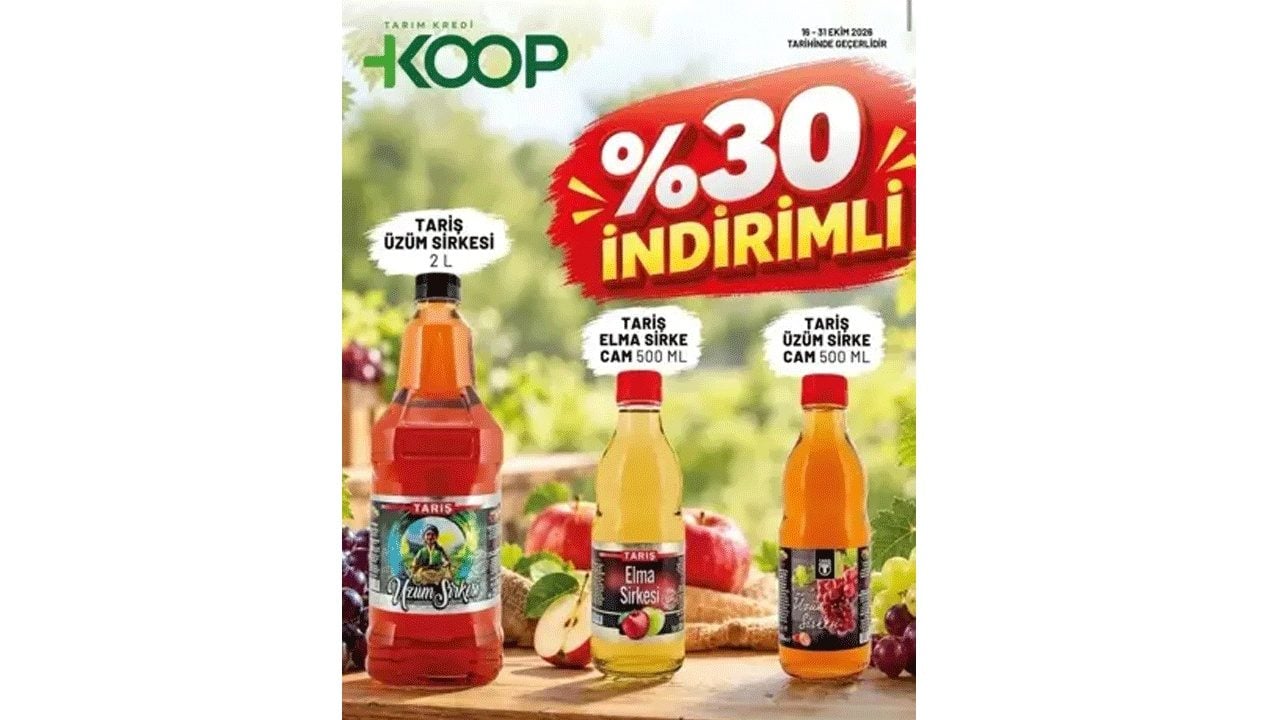 Foto - Tarım Kredi'de indirim rüzgarı: İşte 19 Ekim aktüel kataloğu!