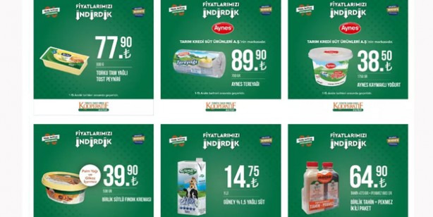 Foto - Tarım Kredi'den ayçiçek yağı müjdesi! Tarım Kredi Kooperatif Market'te yeni indirim listesi