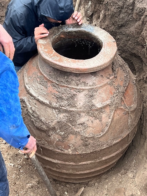 Tarla sürerken buldu! Tam 250 kilo ağırlığında