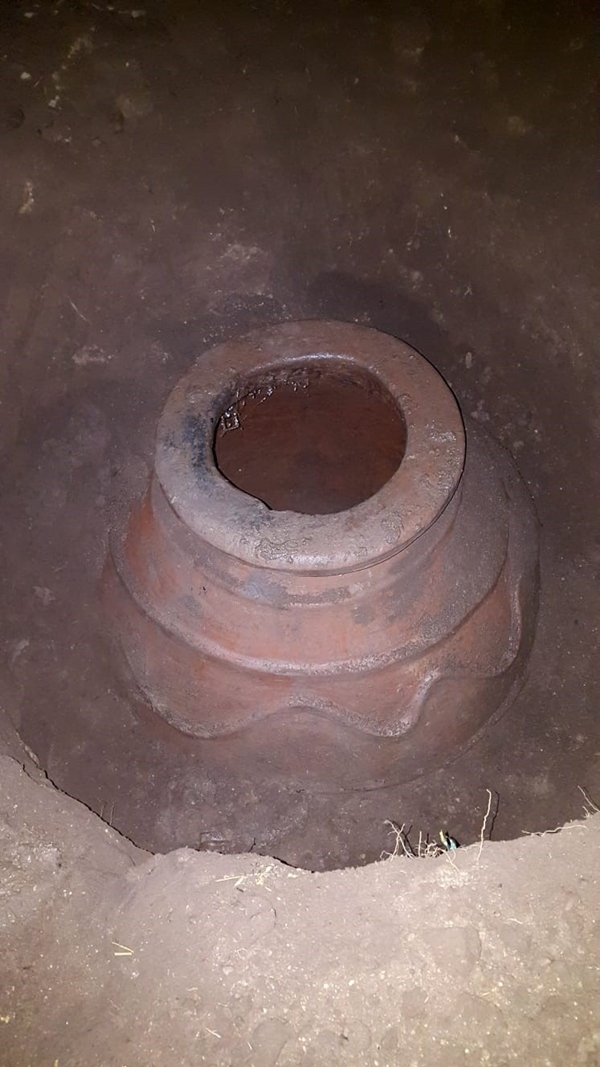 Foto - Tarla sürerken buldu! Tam 250 kilo ağırlığında