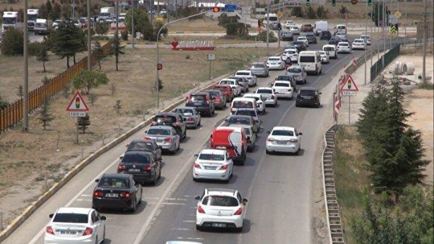 Foto - Tatilciler dönüş yolunda