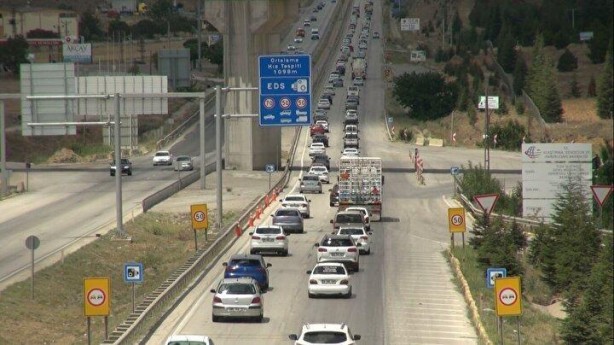 Foto - Tatilciler dönüş yolunda