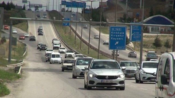 Foto - Tatilciler dönüş yolunda
