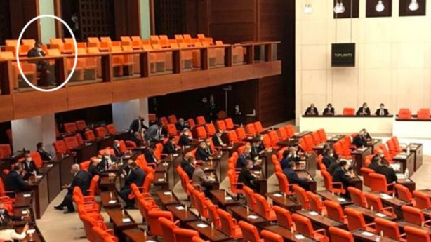 TBMM açılışına damga vuran görüntü! Tek davetli o oldu