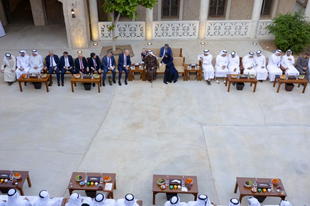 Foto - TBMM Başkanı Kurtulmuş Al Mektum ile görüştü