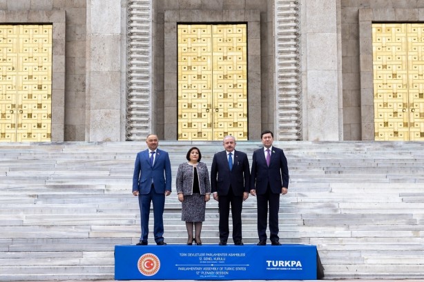 Foto - TBMM Başkanı Şentop, TÜRKPA üyelerini Togg ile Meclis'e getirdi