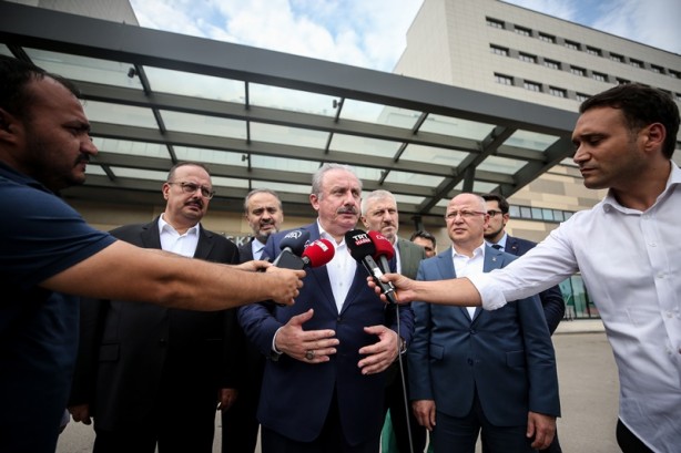 Foto - TBMM Başkanı Şentop'un ekibi kaza yaptı