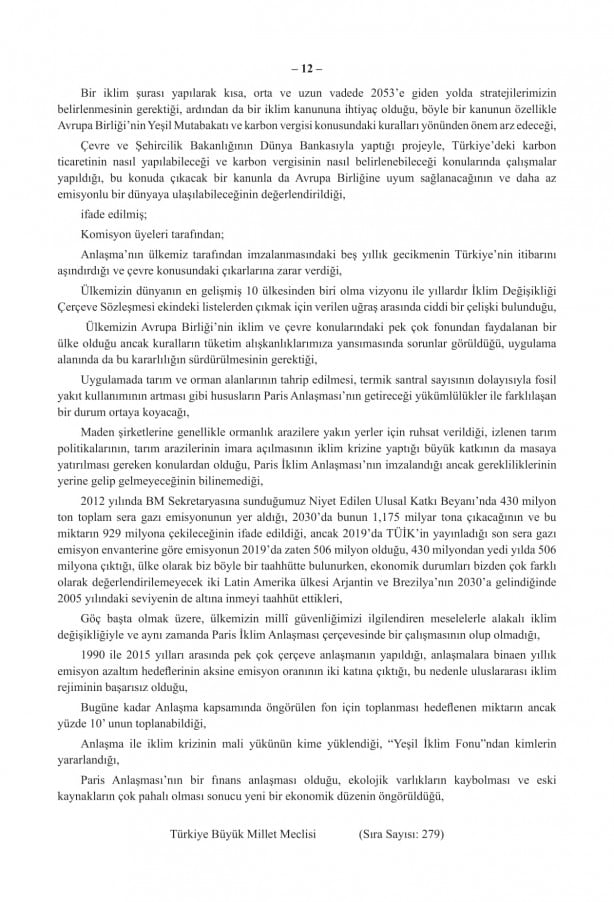 Foto - TBMM'de oybirliğiyle kabul edildi! İşte Paris İklim Anlaşması'nın maddeleri