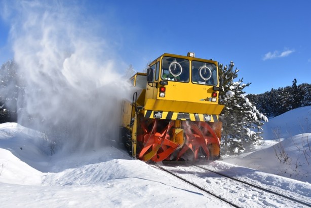Foto - TCDD görevlileri buz mesaisinde