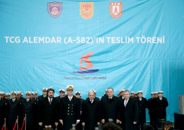 Foto - TCG Alemdar Türk donanmasına teslim edildi