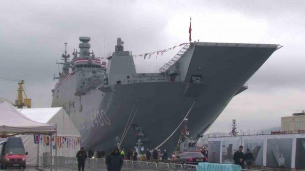 Foto - TCG Anadolu dünyaya damga vurdu! 'Erdoğan gücünü gösterdi'