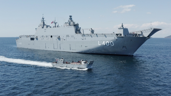 Foto - TCG Anadolu gemisinde bayram heyecanı