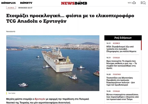 Foto - TCG Anadolu Yunanistan'ı salladı: Mavi Vatan'ı titreten pazartesi