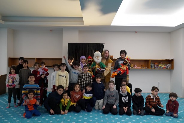 TDV’den misafir depremzede çocuklara sürpriz