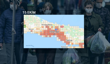 Tedirgin eden İstanbul haritası! Nereden nereye...