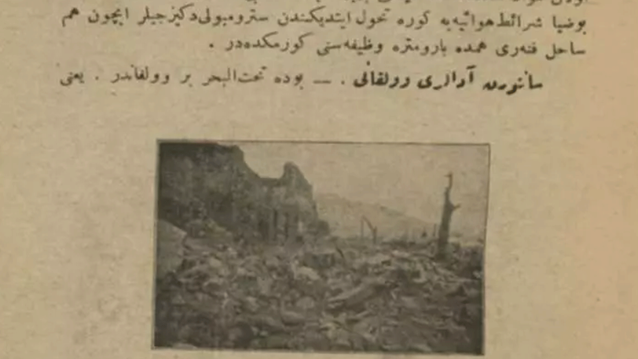 Foto - Tehlike çok büyük diyerek duyurdu! Osmanlı arşivinden çıkan belgeyi paylaştı!