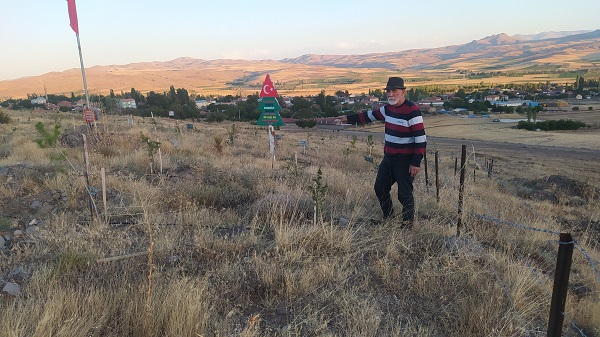 Tek amacı bozkırı yeşertmek