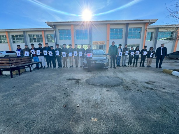 Foto - Tek bir hedef var o da daha iyi bir gelecek! Toyota Otomotiv Sanayi Türkiye’den deprem bölgesindeki 20 okula ekipman desteği! 