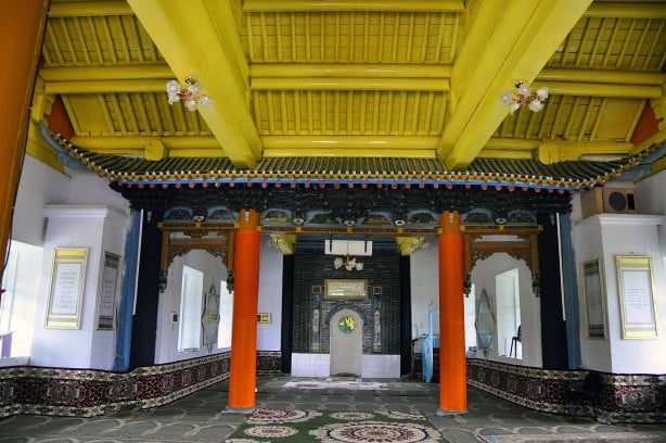 Foto - Tek çivi çakılmadan yapılan cami bir asırdır ayakta