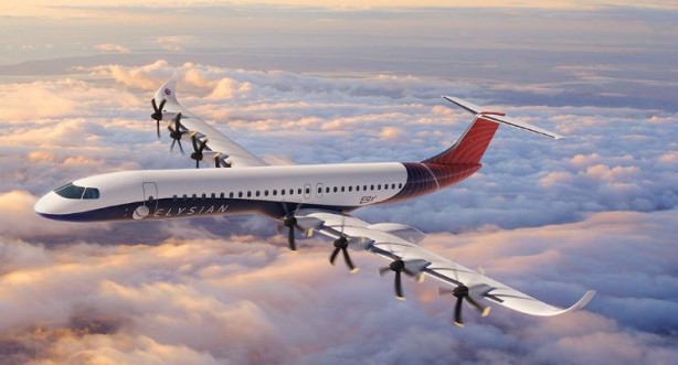 Foto - Tek şarjla 800 kilometre gidiyor! E9X isimli elektrikli uçak geliyor