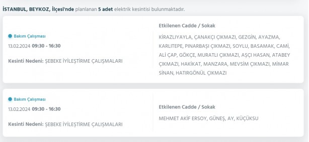 Foto - Tek tek açıklandı! Bu ilçelerde yarın elektrikler kesilecek