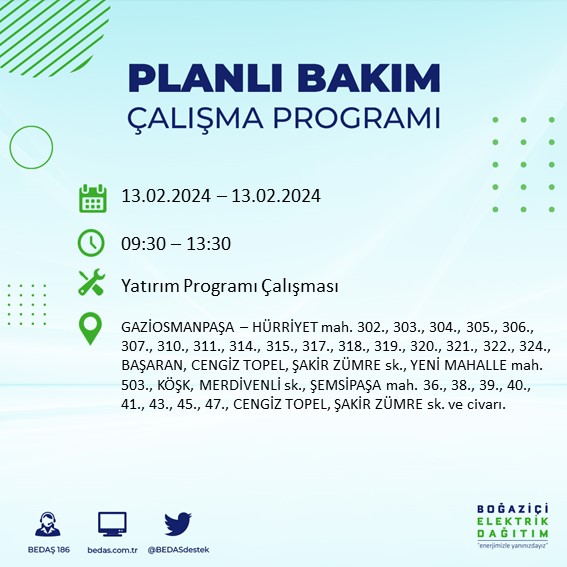 Foto - Tek tek açıklandı! Bu ilçelerde yarın elektrikler kesilecek