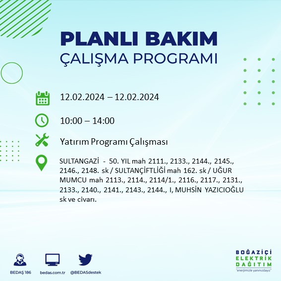 Foto - Tek tek açıklandı! Bu ilçelerde yarın elektrikler kesilecek