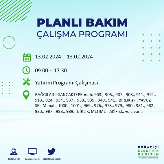 Foto - Tek tek açıklandı! Bu ilçelerde yarın elektrikler kesilecek