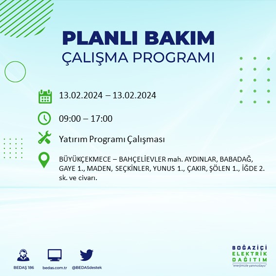 Foto - Tek tek açıklandı! Bu ilçelerde yarın elektrikler kesilecek