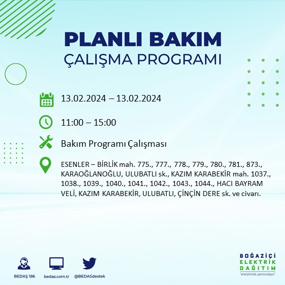 Foto - Tek tek açıklandı! Bu ilçelerde yarın elektrikler kesilecek